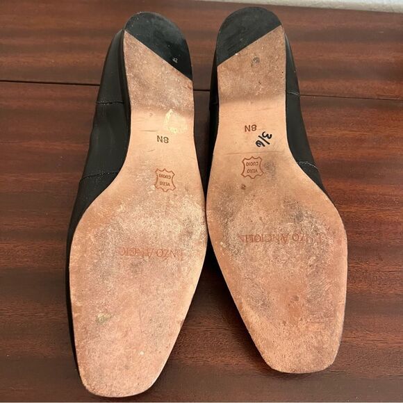 Enzo Angiolini Black Leather Loafers. Size 8 Narrow. Great Used Condition! - Picture 10 of 10